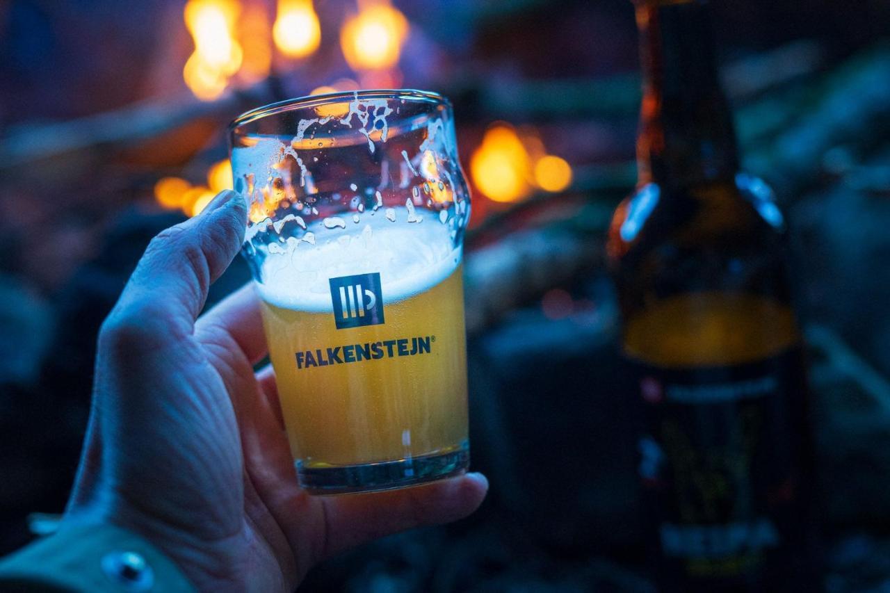 Pivovar Falkenstejn Krásná Lípa エクステリア 写真